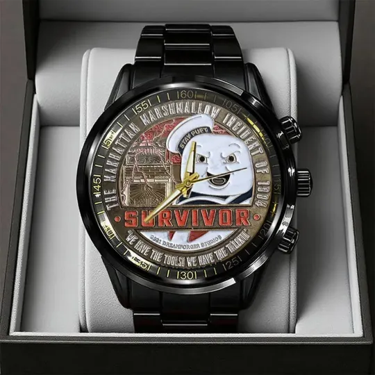 Discover Ghostbusters Black Stainless Steel Watch