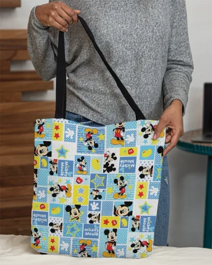 Disney Mickey Mouse Tote Bag, Mickey Mouse Bag Lovers Gift