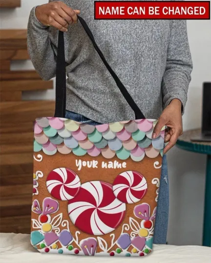 Discover Personalized Disney Mickey Mouse Tote Bag, Mickey Mouse Bag Lovers Gift