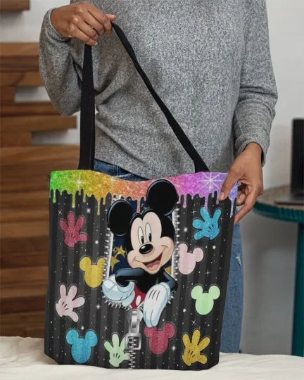 Discover Disney Mickey Mouse Tote Bag, Mickey Mouse Bag Lovers Gift