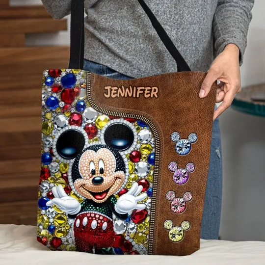 Discover Disney Mickey Mouse Tote Bag, Mickey Mouse Bag Lovers Gift