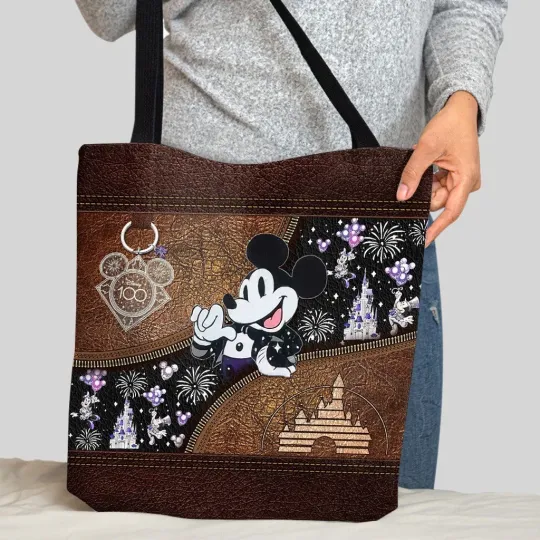 Discover Disney Mickey Mouse Tote Bag, Mickey Mouse Bag Lovers Gift