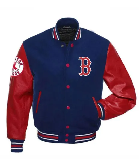 Discover Letterman Boston RS Varsity Jacket  (Not Satin, Not Leather)