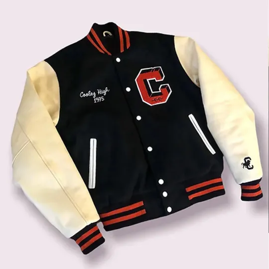 Discover Cooley High Varsity Jacket – Men’s Black Vintage Bomber (Not Satin, Not Leather)