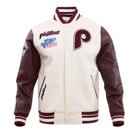 Discover Philadelphia Philliiess Retro Classic Varsity Jacket (Not Satin, Not Leather)