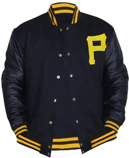 Discover Classy Men's Pittsburgh Pirates Black Jacket (Not Satin, Not Leather)