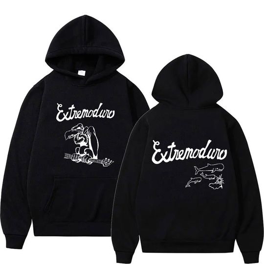 Discover Rock Band Extremoduro Tour 2025 Fans Gift Hoodie Men Women Hip Hop Fashion Style Pullover Sweatshirt Pop Music Long Sleeve Hoody