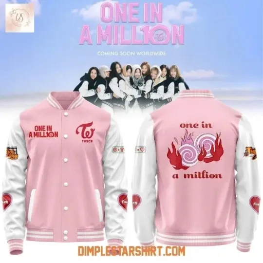 Discover Twice One In A Million 10th Anniversary Baseball Jacket Size S-5XL