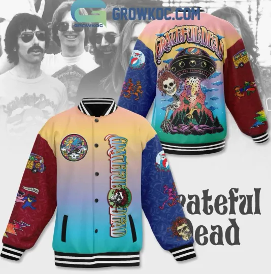 Discover Grateful D Nothing Left To Do But Smile Baseball Jacket