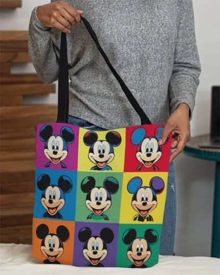 Discover Disney Mickey Mouse Tote Bag, Mickey Mouse Bag Lovers Gift