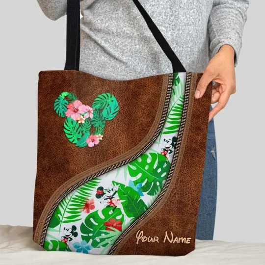 Discover Personalized Disney Mickey Mouse Tote Bag, Mickey Mouse Bag Lovers Gift