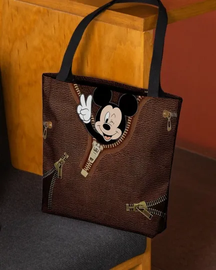 Discover Disney Mickey Mouse Tote Bag, Mickey Mouse Bag Lovers Gift