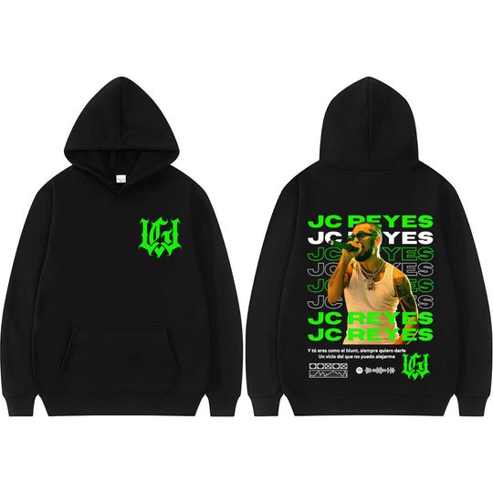 Discover Rapper Jc Reyes Tour 2025 Concert Graphics Sweatshirts Men Women Harajuku Street Hoodie Male Hip Hop Comfort Oversized Pullovers