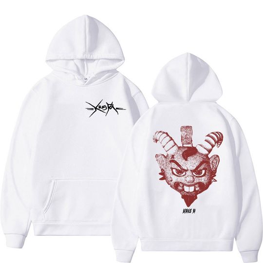 Discover Rapper Kris R Ec Trap De Medallo Album Graphic Sweatshirts Men Women Vintage Classic Hoodie Oversized Long Sleeve Loose Pullover