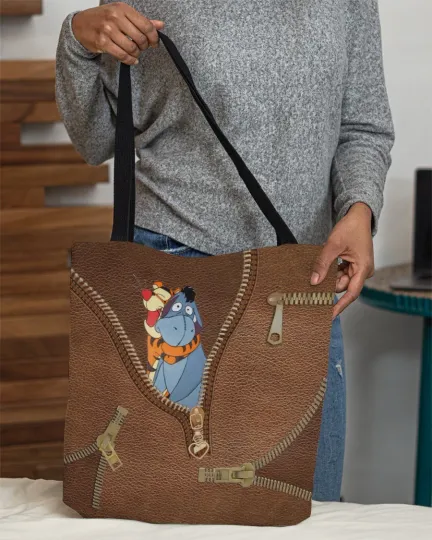 Discover Personalized Disney Eeyore Tote Bag, Funny Eeyore Handbag, Eeyore Lovers Gift