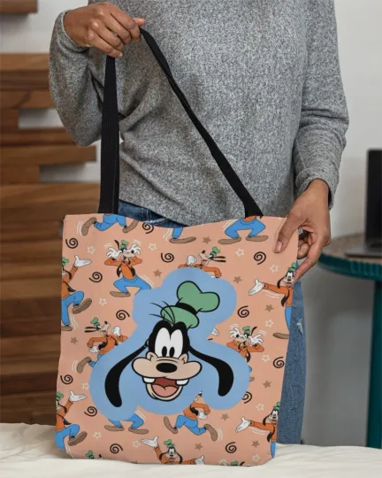 Discover Personalized Disney Goofy Tote Bag, Funny Goofy Handbag, Goofy Lovers Gift