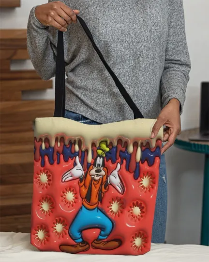 Discover Personalized Disney Goofy Tote Bag, Funny Goofy Handbag, Goofy Lovers Gift
