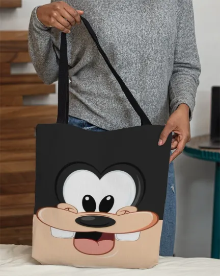 Discover Personalized Disney Goofy Tote Bag, Funny Goofy Handbag, Goofy Lovers Gift