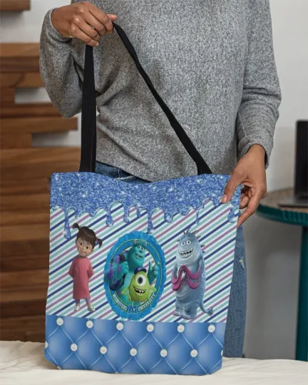Discover Personalized Disney Monsters Inc Tote Bag, Monsters University Handbag Gift