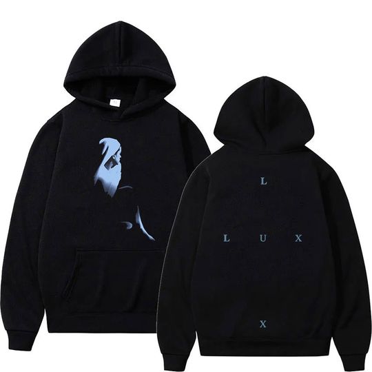 Discover Rapper Rosalia Lux Tour Album 2025 New Hoody Unisex Clothing Vintage Harajuku Sweatshirt Winter Loose Oversized Hoody Streetwear