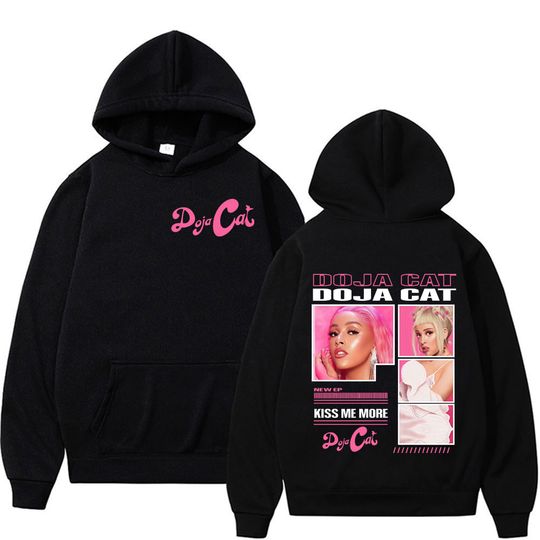 Discover Singer Doja Cat World Tour 2025 Cover Hoodies Men Women Vintage Fashion Aesthetic High Quality Sweatshirts Oversized Hoodie Tops
