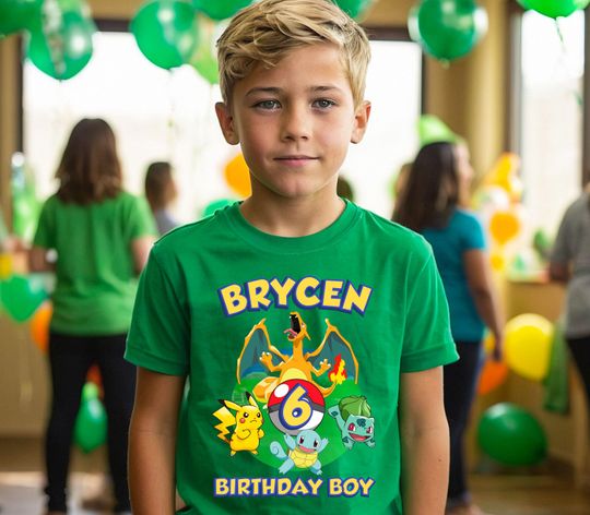 Discover Pika Family Personalized Shirt Birthday Custom Tshirt