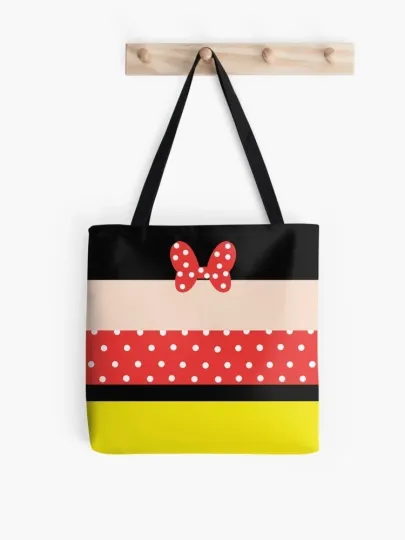 Discover Personalized Disney Minnie Mouse Tote Bag, Minnie Mouse Handbag Lovers Gift