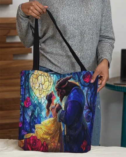 Discover Beauty And The Beast Tote Bag, Disney Belle Princess Bag Gift