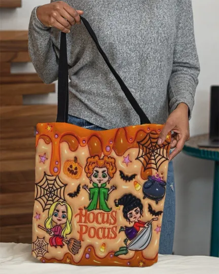 Discover Hocus Pocus Witch Tote Bag, Sanderson Sisters Bag Gift