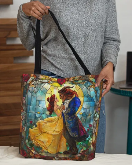 Discover Beauty And The Beast Tote Bag, Disney Belle Princess Bag Gift