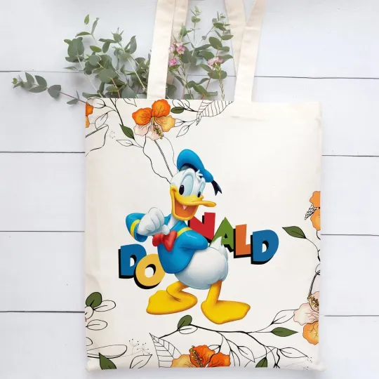 Discover Donald Duck Tote Bag, Funny Disney Donald Duck Bag Lovers Gift