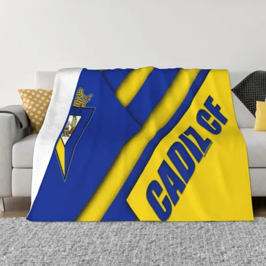 Discover CADIZ FC Throw Blanket Luxury Brand Blanket blankets for winter