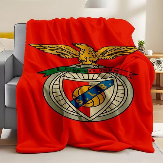 Discover Soccer Sports Logo Blanket for Kids Adults Portable Nap Soft Warm Flannel Throw Blanket for Sofa Bed Gift Blanket Home Decor