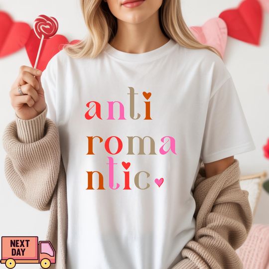 Discover Anti Romantic Valentines Shirt