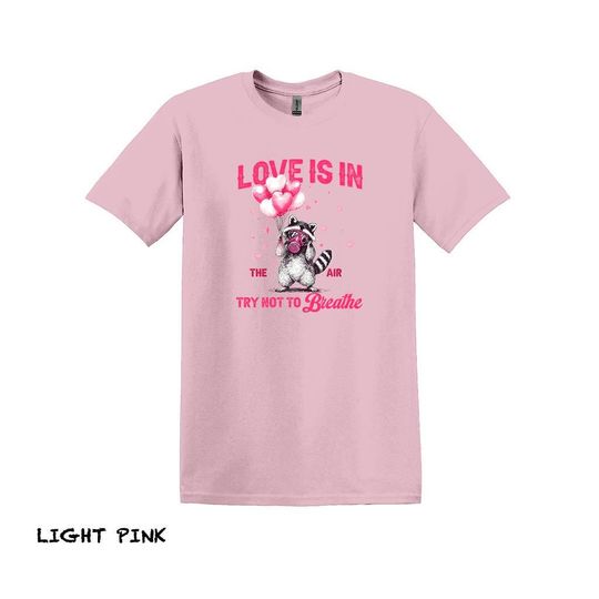 Discover Funny Valentine's Day Shirt, 'Love is in the Air' Graphic Tee