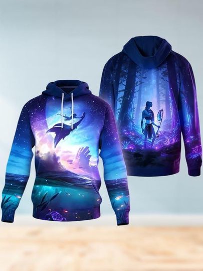 Discover Disney Avatar Hoodie, Avatar Movie Hoodie, Gift For Avatar Fans, Jake Sully Neytiri Family