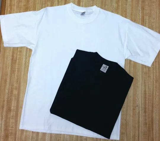 Discover 100% Ctn  Short Sleeve Adult T-Shirt. Textured fabric. Creates rugged look. USA