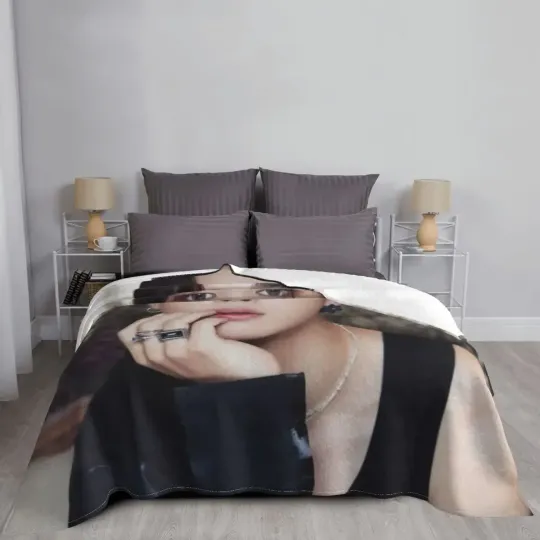Discover TS BE JIMIN 2 Throw Blanket Baby Blanket Single Blanket King Flannel Blanket Fluffy Soft Blankets