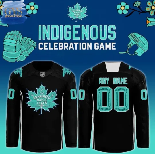 Discover Personalized Toronto Maple Indigenous Heritage Night Hockey Jersey