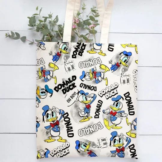 Discover Donald Duck Tote Bag, Funny Disney Donald Duck Bag Lovers Gift