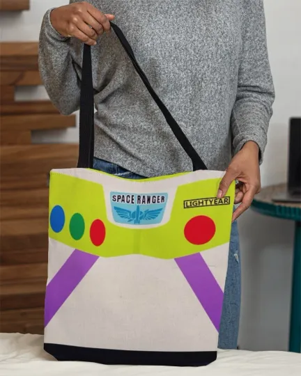 Buzz Lightyear Tote Bag, Disney Toy Story Bag Lovers Gift