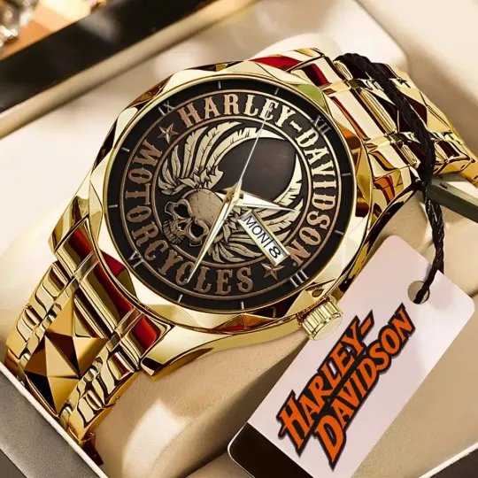 Discover Harley Alloy Luxury Quartz Watch