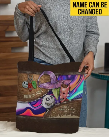 Boogie's Boys Tote Bag, The Nightmares Halloween Town Bag Gift