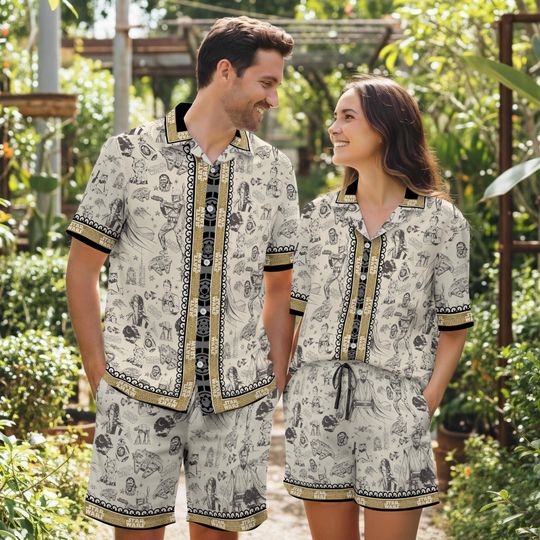 Discover Disneyland StarWar Hawaiian Shirt & Shorts, Galaxy's Edge Hawaiian Shirt Set, Disneyland Starwars Summer Shirt, Family Vacation Trip Shirt