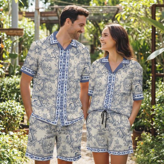 Discover Winnie the Pooh Hawaiian Shirt, Pooh And Hunny Pot Summer Aloha Hawaii Shirt, Cartoon Character Hawaiian Shirt & Shorts, Summer Trip Shirt