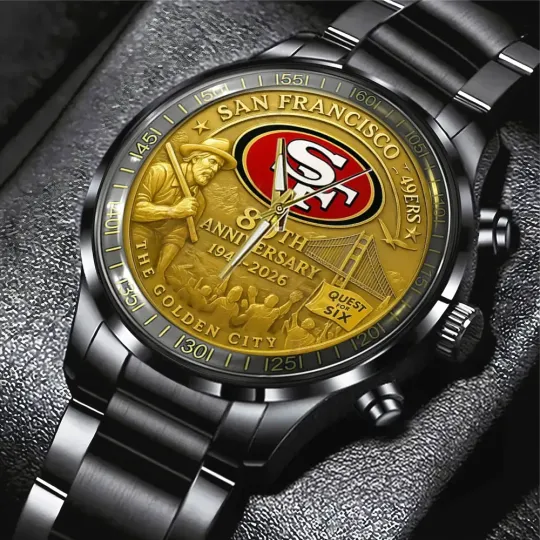 Discover 49er 2026 Anniversary Black Stainless Steel Watch