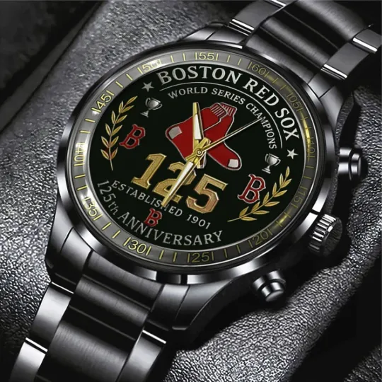Discover B.R. Sox 125th Anniversary 2026 Black Stainless Steel Watch