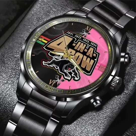 Discover Penrith Panthers Black Stainless Steel Watch