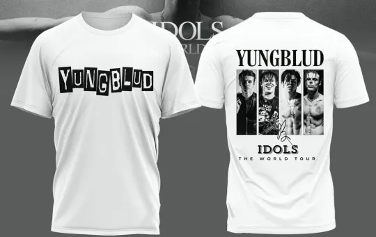 Discover New Yungblud The World Tour 2026 Australia-2 Sides Shirt
