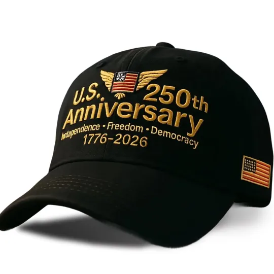 USA 250th Anniversary Hat, Army Eagle Classic Cap